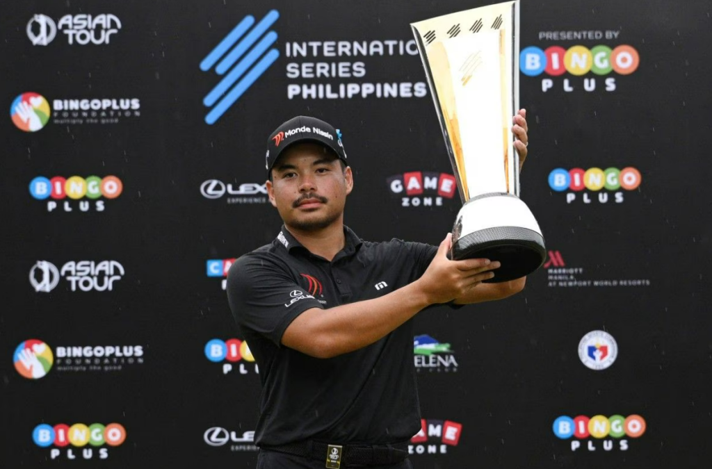 Golf: Miguel Tabuena triumphs at International Series Philippines amid emotional celebrations